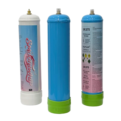 0.95L N2O krèm Charger tank